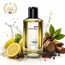 Intense Cedrat Boise Extrait de Parfum 120ml Men Citrus Woody Leather Long Lasti picture