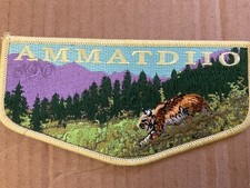 Ammatdiio Lodge 590 Light Yellow Border OA Flap picture