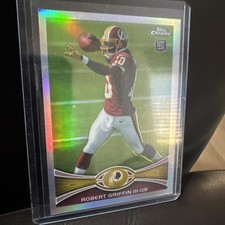 Robert Griffin III 2012 Topps Chrome - Refractor #200 Redskins Rookie picture