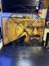 Large 32” Metal Ferris Wheel Plant Stand Tea Light Candle Holder Display Rack picture