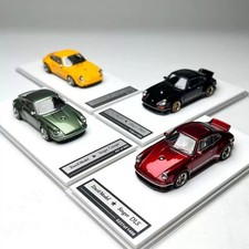 Zincit ZM 1:64 Porsche 911 964 Singer DLS Coupe Diecast Car Model Collection New picture