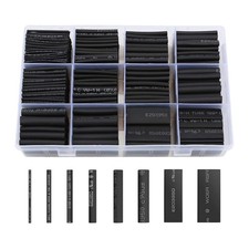 650pcs Heat Shrink Tubing Black innhom Tube black,  picture