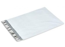 1(sample)-3,000 14x17 White Poly Mailers Self Sealing Shipping Bags 2mil picture