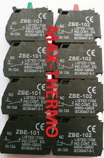 NEW LOT OF 4+4 PCS FITS FOR TELEMECANIQUE Schneider CONTACT  ZBE-101 + ZBE-102 picture