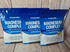 3x True Nutra Magnesium Complex 30 capsules (90 Total) - Expires: 04/2028 picture