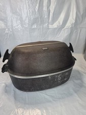 Vintage Guardian Service Ware Hammered Aluminum Turkey Roaster/Dutch Oven picture