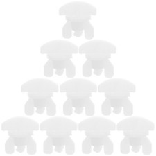 20 Pcs Curtain Plastic Sliders Track Roller Gliders Hooks Rollers picture