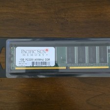Pacific Sun 1GB DDR1 SDRAM DIMM 184-Pin PC3200 (DDR-400) Memory Module picture
