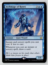 Archmage of Runes 30 R MTG FDN NM picture