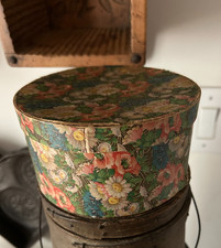 Antique Wallpaper Box - Written on Bottom - 