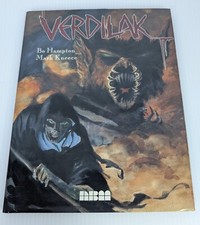 VERDILAK COMIC GRAPHIC NOVEL BO HAMPTON MARK KNEECE HC 1996 SIGNED picture