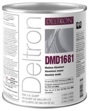 Dmd1681 PPG Refinish Deltron 1 Quart Medium Aluminum  picture