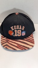 Vintage Zubaz Bernie Kosar Cleveland Browns Snapback Hat Cap NFL QB picture