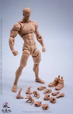 USA Wind Toys  1/12 Super Flexible Male Yellow Skin Action Figure Body Toys picture