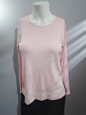 J.Jill Perfect 100% Pima High-Low Long-Sleeve Tee Pink Size S picture