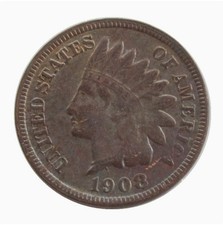 1908-S Indian Head Cent, As Pictured picture