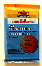 2001-02 Fleer Platinum Sealed Basketball Pack - Mint Condition - 10 cards picture