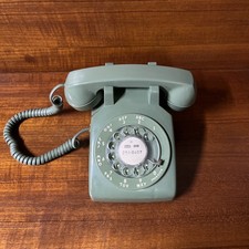 Vintage 1979 Western Electric Bell System 500DM Avocado Green Rotary Phone picture