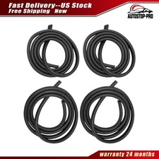 4PCS Door Seal Weatherstrip For 2003-2009 Hummer H2 Front & Rear & Left & Right picture