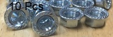 10 pcs (Lot)  New Flanged BMX MTB ROAD BICYCLE Axle Nuts 3/8