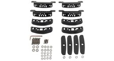Rhino Rack RCP45-BK Set of 2 Universal Black Base Kit for Roof Rack Systems picture