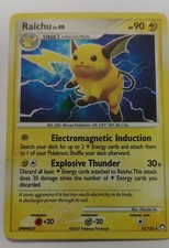 Raichu 15/123 Mysterious Treasures Holo picture