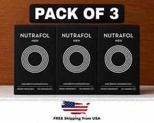 Pack Of 3 Men's Hair Growth Total 360 Capsules Exp 2027 Ship From US picture