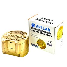 Premium Original Brass Dental Denture Flask Lower– New Lab Bronze Compress picture
