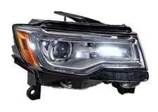 2014-2016 JEEP GRAND CHEROKEE RIGHT PASSENGER XENON NON AFS HEADLIGHT 68111000AC picture