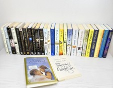 Nicholas Sparks SIGNED Complete Set Series 1-26 Plus 1 Hardcovers 1/1 all But 2 picture