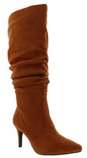 Bellini Women's Amp Heeled Dress Boot, Rust Microsuede, 12 Medium (B) picture