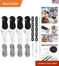 12PCS Drawstring Cord, 57 Inch Drawstring for Sweatpants, Drawstrings Replacemen picture