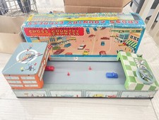 VTG SANKEI JAPAN TIN TOY HIGHWAY SKILL DRIVING CROSS COUNTRY EXPRESS AUTO 60'S picture