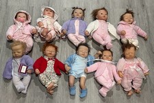 Ashton-Drake Galleries Little Ones To Love Lot Of 10 Real Touch 10” Dolls picture