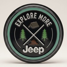 Jeep Explore More Embossed Metal Magnet picture
