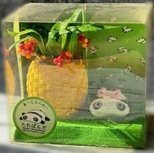 Rare Tare Panda San-X Sun X Art Flower Retro Vintage picture