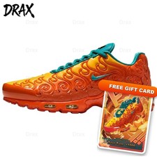 WITH Authenticity Card Nike x ONE PIECE Air Max Plus Mera Mera Orange IW1283-800 picture