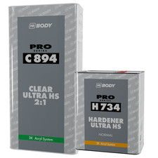 HB BODY C894 & H734 2:1 ULTRA HS CLEARCOAT 7.5 LTR. KIT -  picture