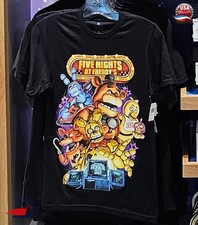 Universal Halloween Horror Nights HHN Five Nights At Freddy's FNAF Black T-Shirt picture