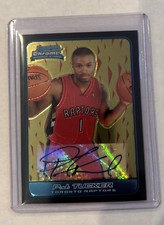 P.J. Tucker 2006 Bowman Chrome Auto RC Autograph Rookie SP picture