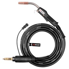 15ft 250Amp MIG Welding Gun Kit, Fits Tweco #2 and Miller M-25 Styles picture
