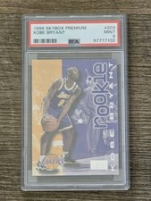 1996-97 Skybox Premium - Rookie Kobe Bryant #203 (RC) PSA 9 Rookie Lakers picture