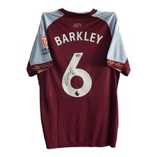 Ross Barkley Signed Shirt ACG Home ASTON VILLA JERSEY 25/26 picture