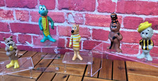 Vintage POGO POSSUM & FRIENDS Posable Vinyl 5 Figures 1969 WALT KELLY From JAPAN picture