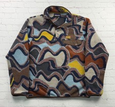 Patagonia Mens Small LW Synchilla Snap-T Pullover Jacket Fleece Retro Logo picture