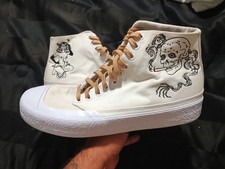 DC shoes t.funk high tops size us 12 all white picture