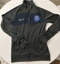 NWOT Nike Men's Anthracite/Navy Dri-FIT Jacket S FRAM Sports club picture