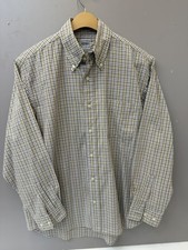 Vintage CIAO Made in Japan Plaid Button Down Shirt M 70s 80s Retro Check picture