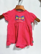 Vintage Y2K Carter’s Eric Carle 9-12 Months Girls Dress Very Hungry Caterpillar picture