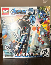 LEGO Marvel Avengers 76166 Avengers Tower Battle Complete 685 pcs NEW/sealed Box picture
